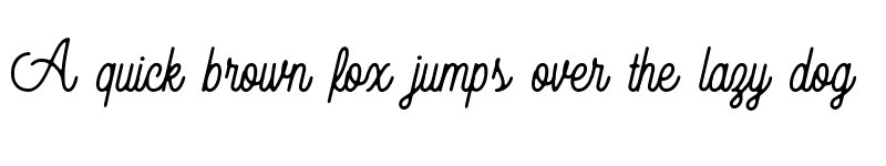 Preview of FONTSPRING DEMO - Thirdlone Ink font
