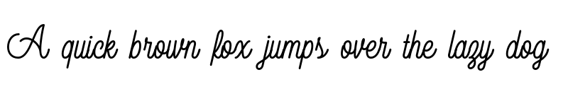 Preview of FONTSPRING DEMO - Thirdlone Regular font