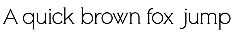 Preview of FONTSPRING DEMO - Thomasen Regular font