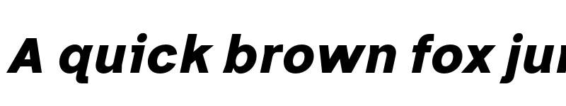 Preview of FONTSPRING DEMO - Thorngumbald Black Italic font