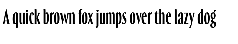 Preview of FONTSPRING DEMO - Thrillers Medium Regular font