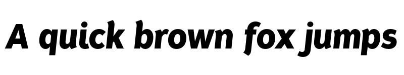 Preview of FONTSPRING DEMO - Tide Sans Cond 600 Bunny Italic font