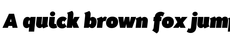 Preview of FONTSPRING DEMO - Tide Sans Cond 900 Dude Italic font