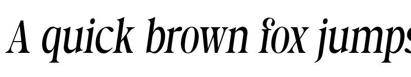 Preview of FONTSPRING DEMO - Timeless Memories Cond Italic font