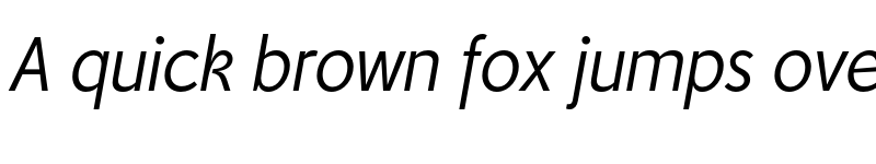 Preview of FONTSPRING DEMO - Tip Li Italic font