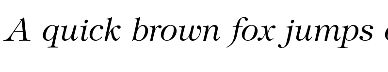 Preview of FONTSPRING DEMO - Tipton Italic font