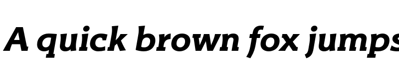 Preview of FONTSPRING DEMO - Titla Brus Bold Italic font