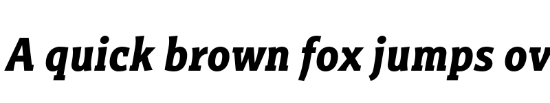 Preview of FONTSPRING DEMO - Titla Brus Cond Bold Italic font