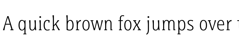 Preview of FONTSPRING DEMO - Titla Brus Cond Light Regular font