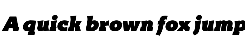 Preview of FONTSPRING DEMO - Titla Brus Ultra Italic font