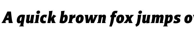 Preview of FONTSPRING DEMO - Titla Cond Black Italic font