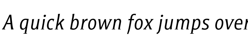 Preview of FONTSPRING DEMO - Titla Cond Book Italic font