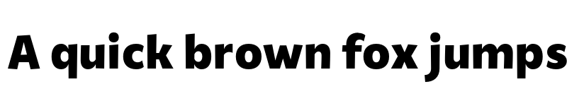Preview of FONTSPRING DEMO - Tobi Next Black Extended Bold font