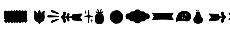 Preview of FONTSPRING DEMO - Tobi Pro Dingbat Regular font