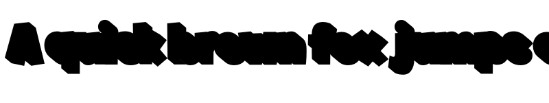 Preview of FONTSPRING DEMO - TobiPro-HeavyBonusShadow Regular font