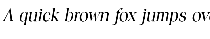 Preview of FONTSPRING DEMO - Toledo Serial Italic font