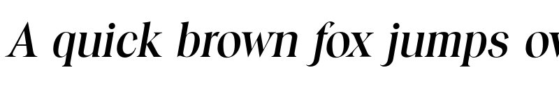 Preview of FONTSPRING DEMO - Toledo Serial Medium Italic font
