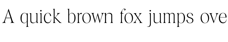 Preview of FONTSPRING DEMO - Toledo Serial Xlight Regular font