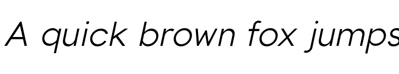 Preview of FONTSPRING DEMO - Toma Sans Italic font