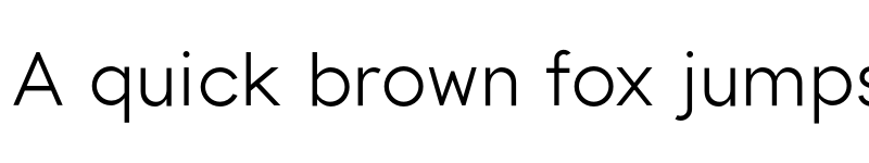 Preview of FONTSPRING DEMO - Toma Sans Regular font