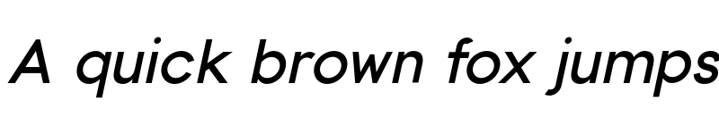 Preview of FONTSPRING DEMO - Toma Sans SemiBold Italic font