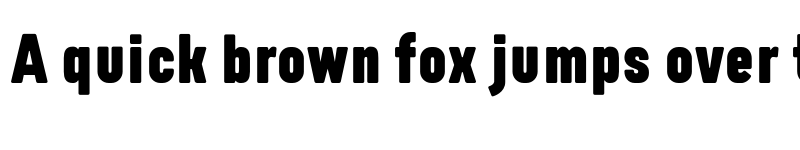 Preview of FONTSPRING DEMO - Tomkin Condense Black Regular font