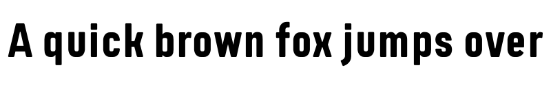 Preview of FONTSPRING DEMO - Tomkin Condense Bold Regular font