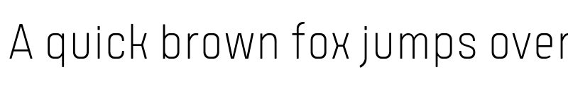 Preview of FONTSPRING DEMO - Tomkin Condense ExtraLight Regular font