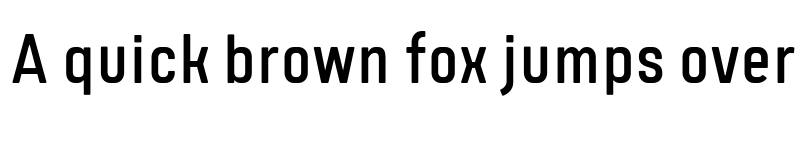 Preview of FONTSPRING DEMO - Tomkin Condense Regular Regular font