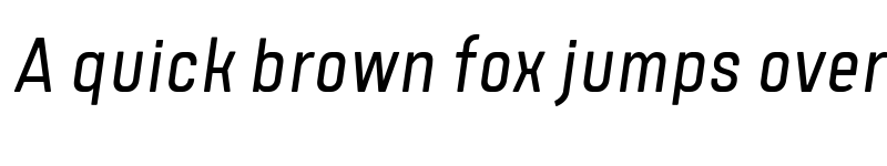 Preview of FONTSPRING DEMO - Tomkin Condense SemiLight Italic font