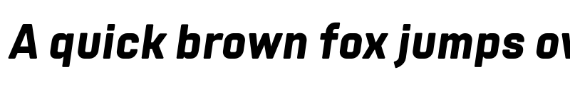 Preview of FONTSPRING DEMO - Tomkin ExtraBold Italic font