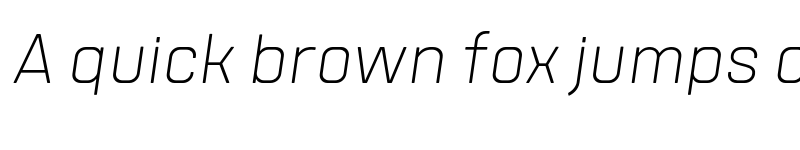Preview of FONTSPRING DEMO - Tomkin ExtraLight Italic font