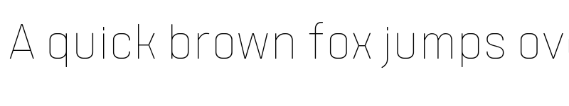 Preview of FONTSPRING DEMO - Tomkin Narrow Thin Regular font