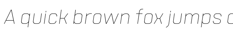 Preview of FONTSPRING DEMO - Tomkin Thin Italic font