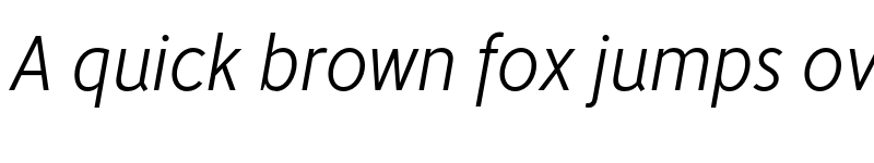 Preview of FONTSPRING DEMO - Tool Li Italic font