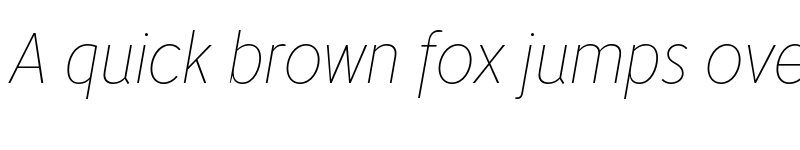Preview of FONTSPRING DEMO - Tool Th Italic font