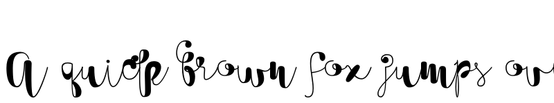 Preview of FONTSPRING DEMO - TouchMe Script Drop Basic Alt Regular font