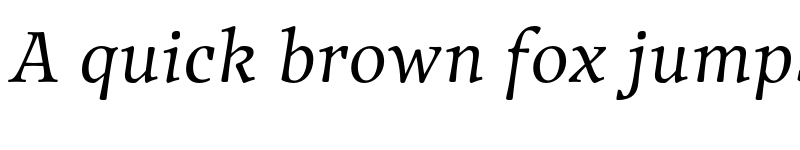Preview of FONTSPRING DEMO - Traction Book Italic font