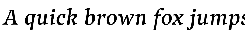 Preview of FONTSPRING DEMO - Traction Medium Italic font
