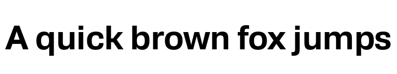 Preview of FONTSPRING DEMO - Trada Sans DemiBold Regular font