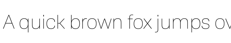 Preview of FONTSPRING DEMO - Trada Sans Thin Regular font