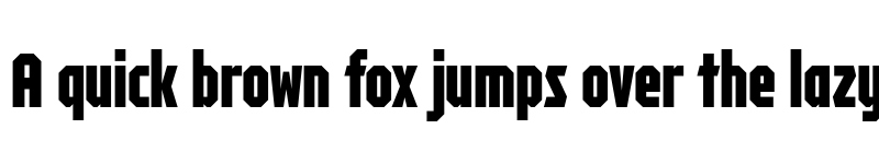 Preview of FONTSPRING DEMO - Tradesman ExCond Black Regular font
