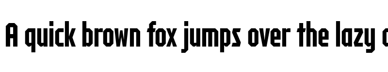 Preview of FONTSPRING DEMO - Tradesman ExCond Bold Regular font
