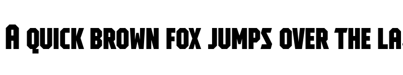 Preview of FONTSPRING DEMO - Tradesman SC ExCond Black Regular font