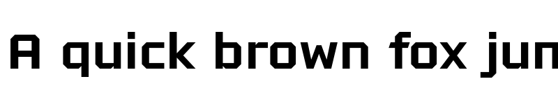 Preview of FONTSPRING DEMO - Tradesman Wide Bold Regular font