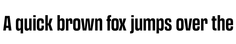 Preview of FONTSPRING DEMO - Transducer Condensed Bold Regular font