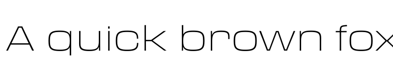 Preview of FONTSPRING DEMO - Transducer Extended Hairline Regular font