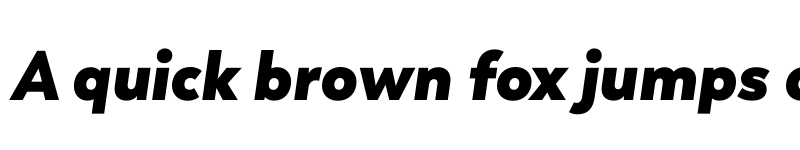 Preview of FONTSPRING DEMO - Trenda Heavy It Regular font