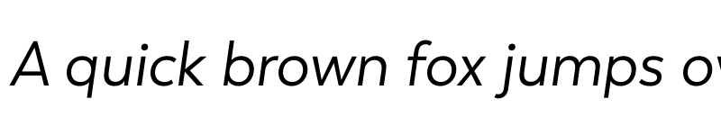 Preview of FONTSPRING DEMO - Trenda It Regular font