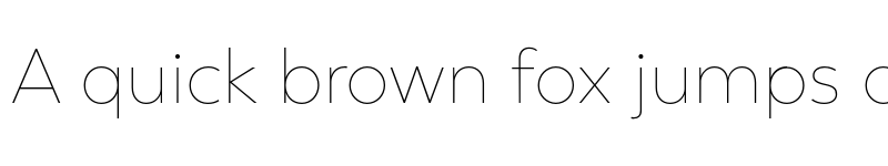 Preview of FONTSPRING DEMO - Trenda Thin Regular font